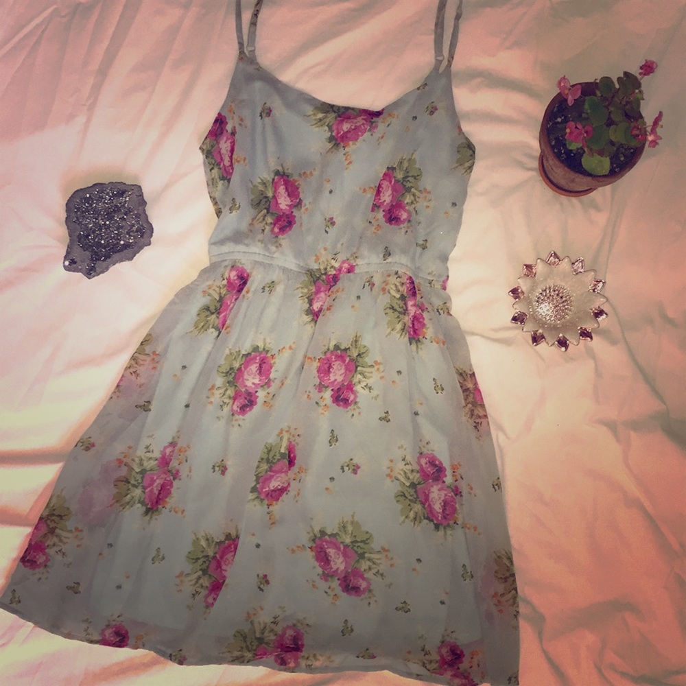 Dress in floral
